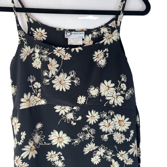 🌼M Collection Floral Sundress : Whimsical Fairy-Goth Meets 70's Boho size 3/4 - Picture 2 of 9